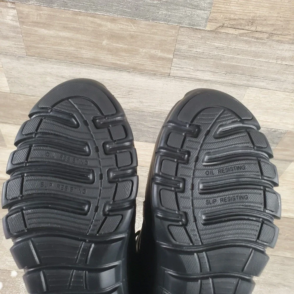 Reebok Sublite Cushion Tactical‎ Mens Shoes Sz 8.5 Black Lightweight Alloy Toe